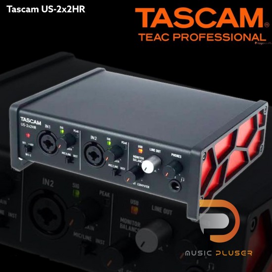 DTM・DAW TASCAM US-2x2HR TASCAM TASCAM PS-P520E US-2x2HR | 2-IN/2-OUT High Resolution USB Audio/MIDI Interface